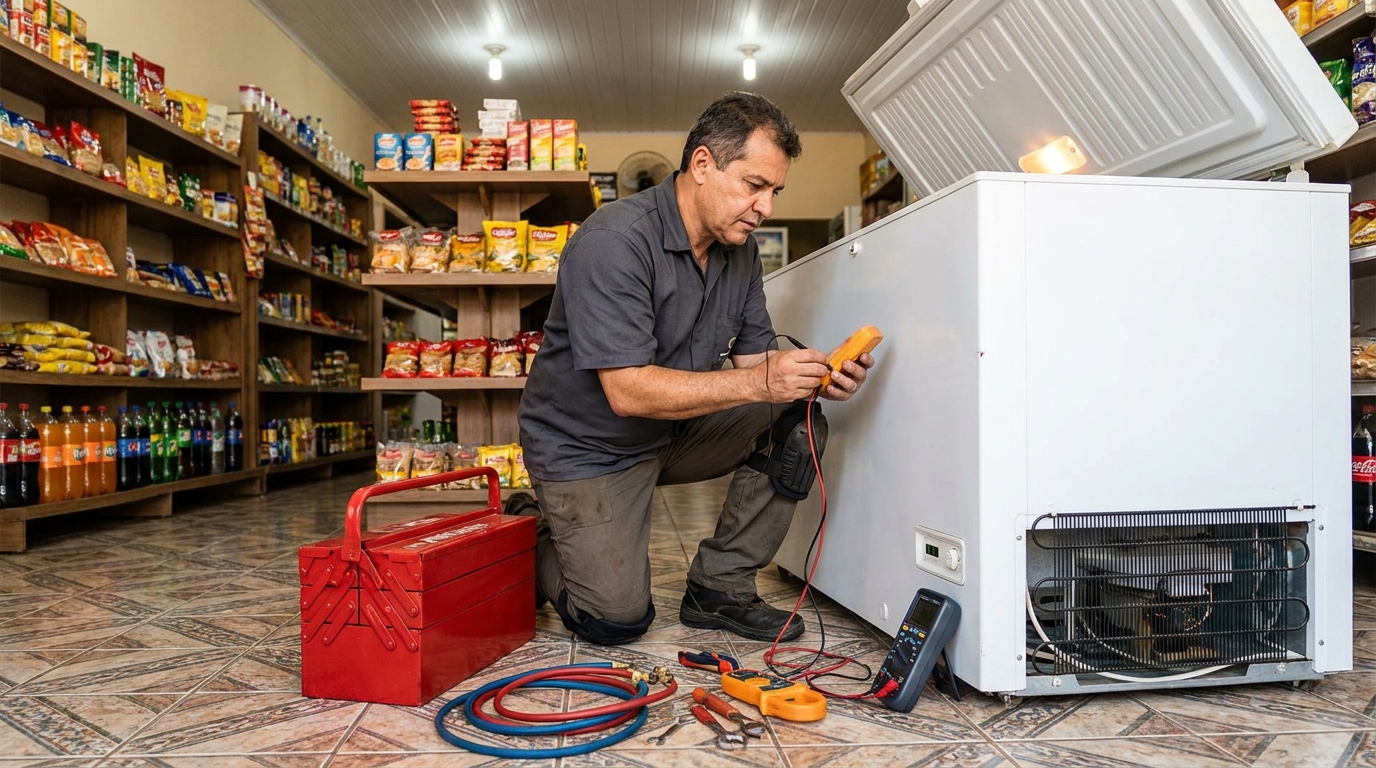 Ajuste de Temperatura do Freezer em Osasco‑SP