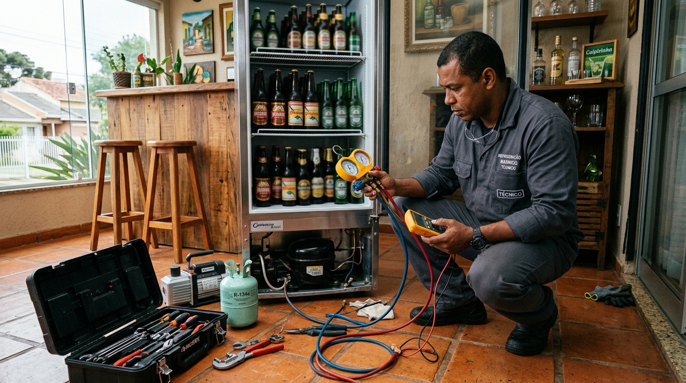Técnico de refrigeração comercial perto de mim em Osasco‑SP